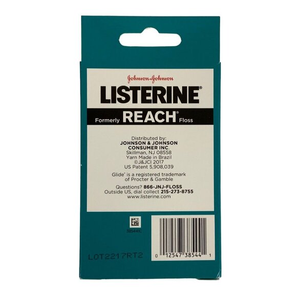 Listerine Cool Mint Floss Twin Pack 110 Yards Total - Picture 2 of 2